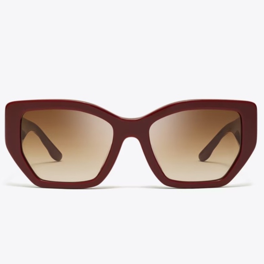 Tory Burch KIRA OVERSIZED GEOMETRIC SUNGLASSES